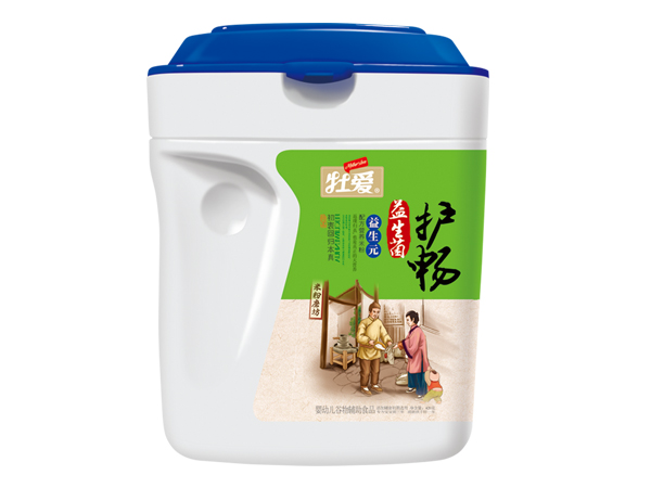 牡愛(ài)益生菌護(hù)暢米粉-益生元 桶裝