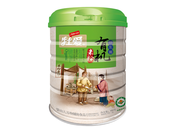 牡愛(ài)有機(jī)米粉-益生菌