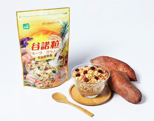 三機(jī)谷諾粒紅心甘薯水果麥片