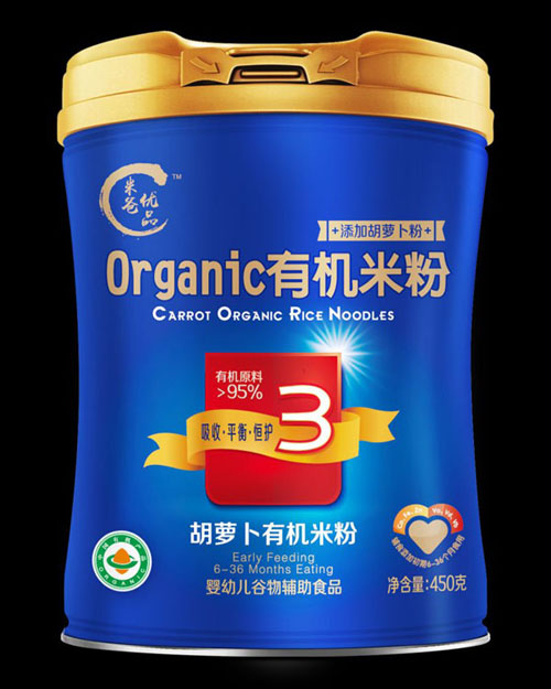 米爸優(yōu)品胡蘿卜有機米粉