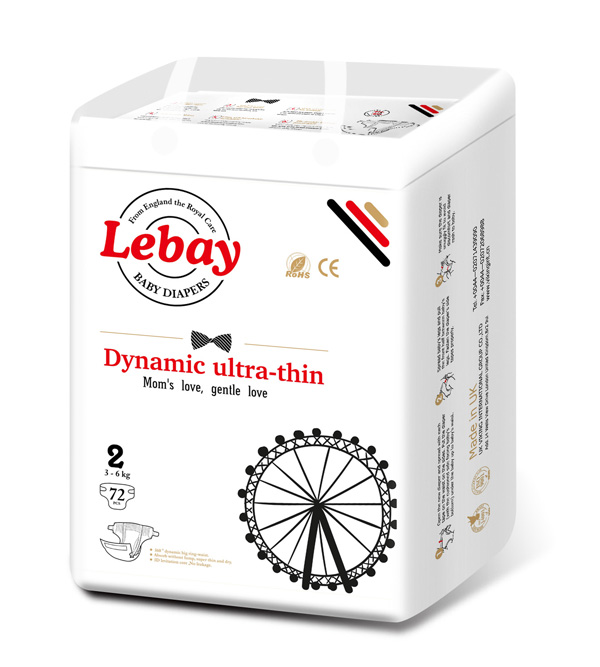 麗貝Lebay懸浮芯紙尿褲2