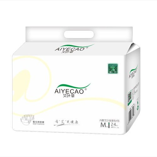 艾葉草嬰兒紙尿褲小包M24
