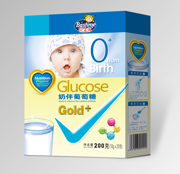 貝生元奶伴葡萄糖200g