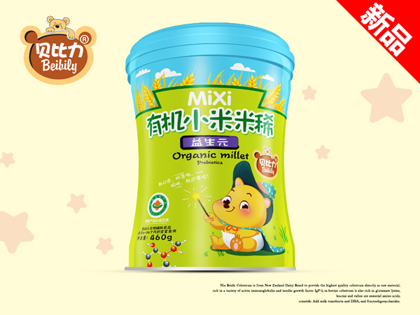 貝比力有機(jī)小米米稀-益生元聽裝