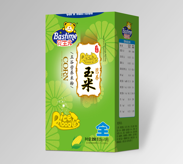 貝生元五谷營養(yǎng)玉米粉米粉盒裝