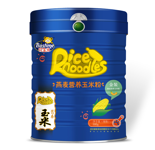 貝生元燕麥營養(yǎng)玉米粉米粉聽裝