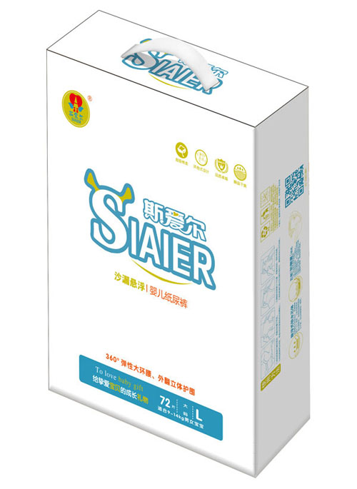 斯愛(ài)爾沙漏懸浮嬰兒紙尿褲L碼72片