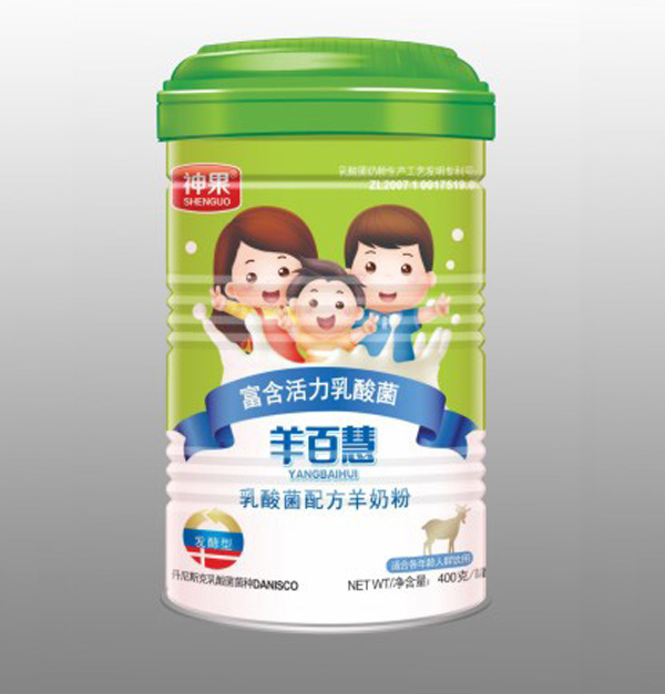 羊百慧富含活力乳酸菌配方羊奶粉400克