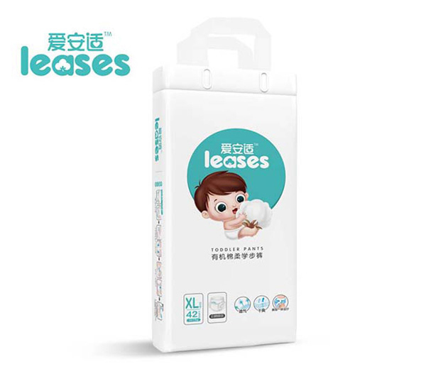 愛(ài)安適有機(jī)棉柔學(xué)步褲XL