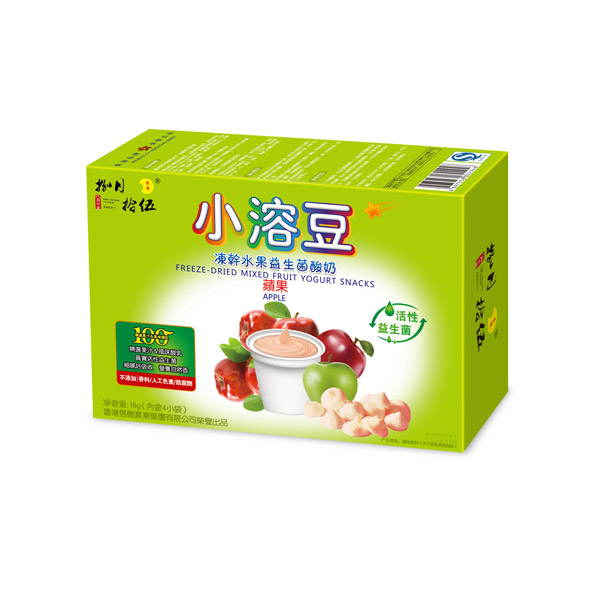 捌月拾伍小溶豆蘋果味橫盒