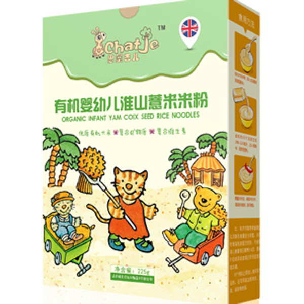 SChatJe思蜜吉兒淮山薏米有機米粉(盒裝)