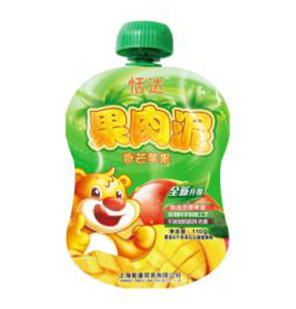 恬達(dá)果肉泥-香芒蘋(píng)果