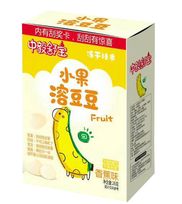 中毅舒寶水果溶豆豆-香蕉味