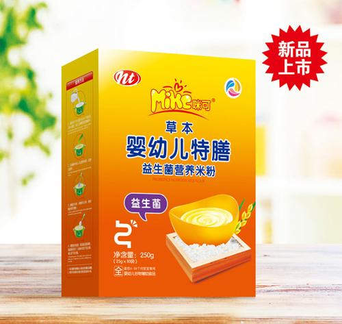 咪可草本益生菌營養(yǎng)米粉(盒裝)