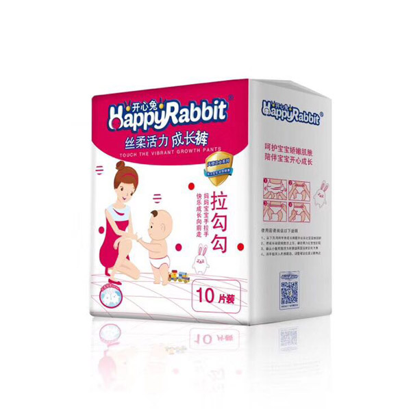 開心兔絲柔活力成長褲迷你裝