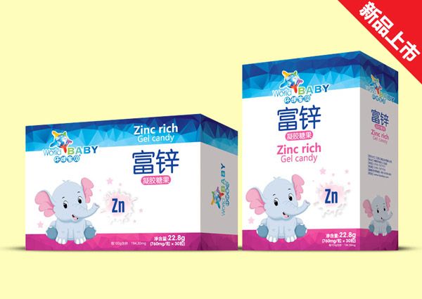 環(huán)球寶貝富鋅凝膠糖果