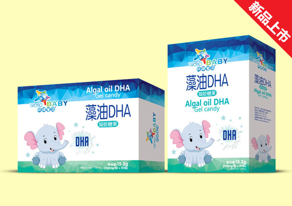 環(huán)球寶貝藻油DHA凝膠糖果