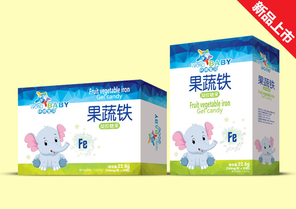 環(huán)球寶貝果蔬鐵凝膠糖果