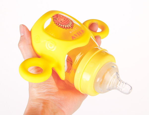 紐西貝兒健安士新生兒寬口徑雙耳卡通玻璃奶瓶黃色160ML.jpg 紐西貝兒健安士新生兒寬口徑雙耳卡通玻璃奶瓶黃色160ML.jpg