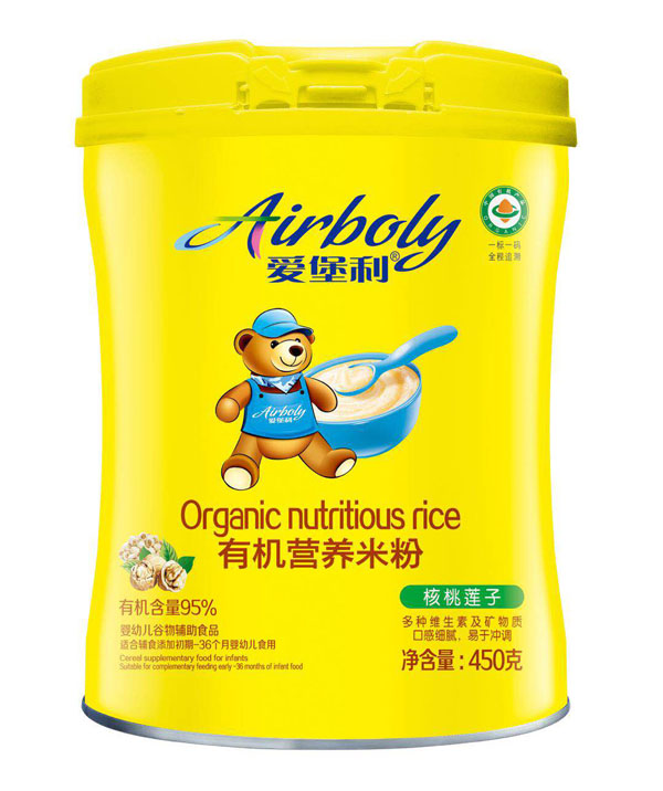 愛堡利核桃蓮子有機(jī)營(yíng)養(yǎng)米粉