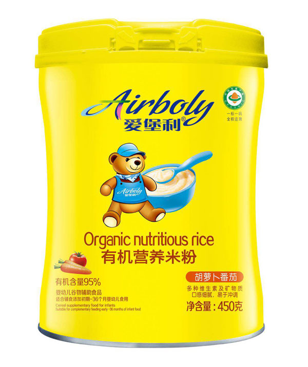 愛堡利胡蘿卜番茄有機(jī)營(yíng)養(yǎng)米粉