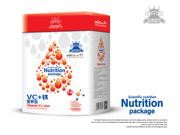 皇家聰寶VC+鐵營(yíng)養(yǎng)包 方聽