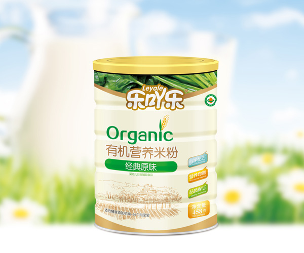 樂吖樂有機(jī)營養(yǎng)米粉經(jīng)典原味罐裝