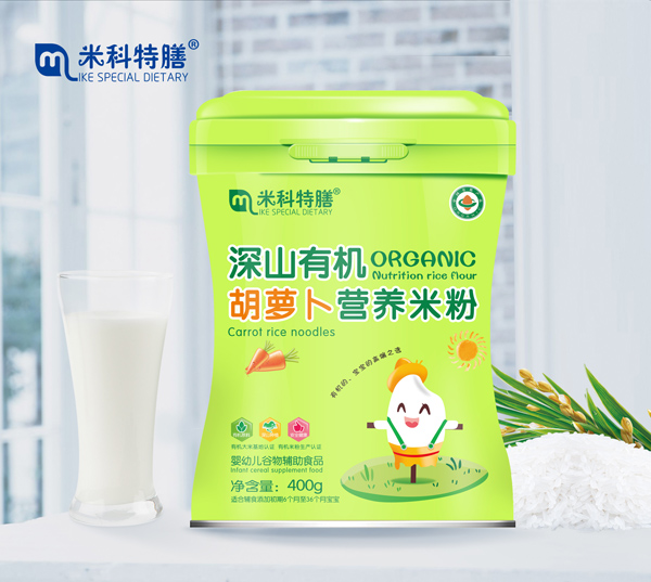 米科特膳深山有機(jī)胡蘿卜營養(yǎng)米粉600