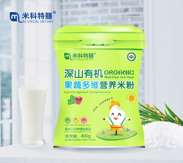 米科特膳深山有機(jī)果蔬多維營養(yǎng)米粉600