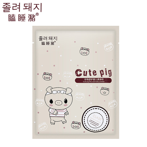瞌睡潴珍珠舒護嬰兒爽身粉