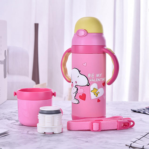 史努比兒童保溫杯(粉).jpg 史努比兒童保溫杯(粉).jpg