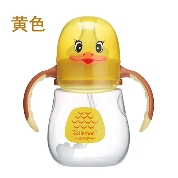 迪樂(lè)夢(mèng)PP奶瓶5143黃色