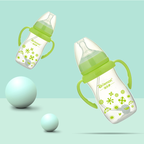迪樂(lè)夢(mèng)PP奶瓶5135綠色