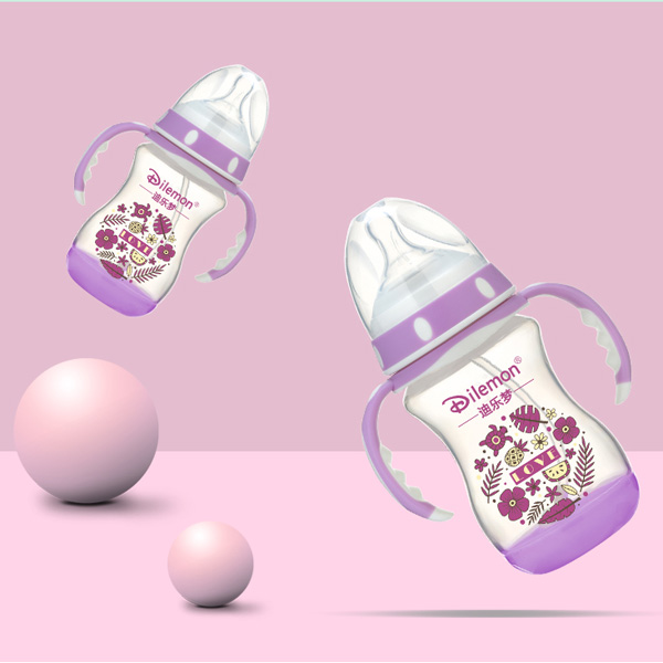 迪樂(lè)夢(mèng)PP奶瓶5139紫色