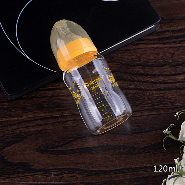 迪樂夢高鵬硅玻璃奶瓶5003橙色