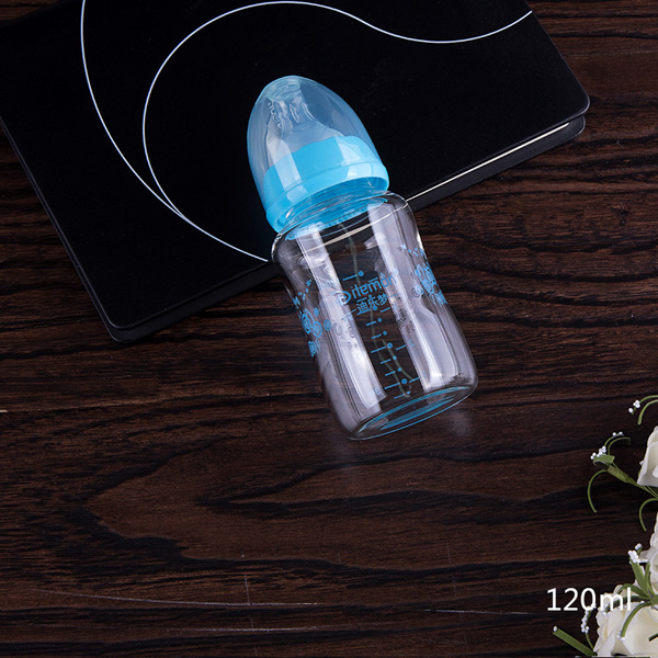 迪樂夢高鵬硅玻璃奶瓶5003藍色