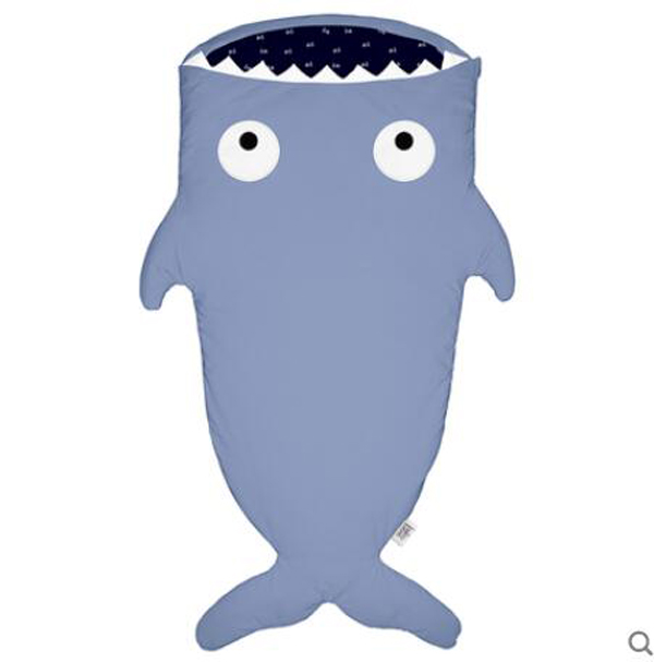 西班牙baby bites兒童大鯊魚睡袋 石板藍(lán).jpg 西班牙baby bites兒童大鯊魚睡袋 石板藍(lán).jpg