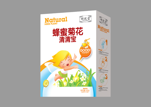 明優(yōu)堂蜂蜜菊花清清寶 盒裝