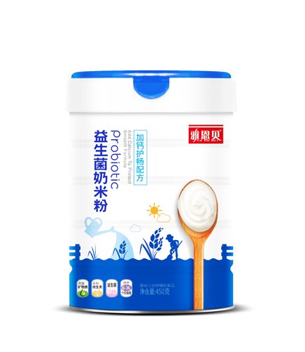 雅恩貝加鈣益生菌奶米粉