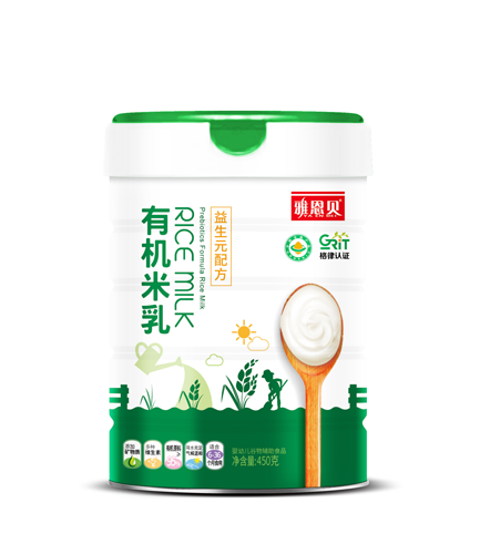 雅恩貝有機(jī)米乳(益生元配方)