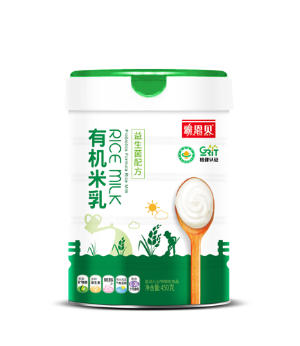 雅恩貝有機(jī)米乳(益生菌配方)