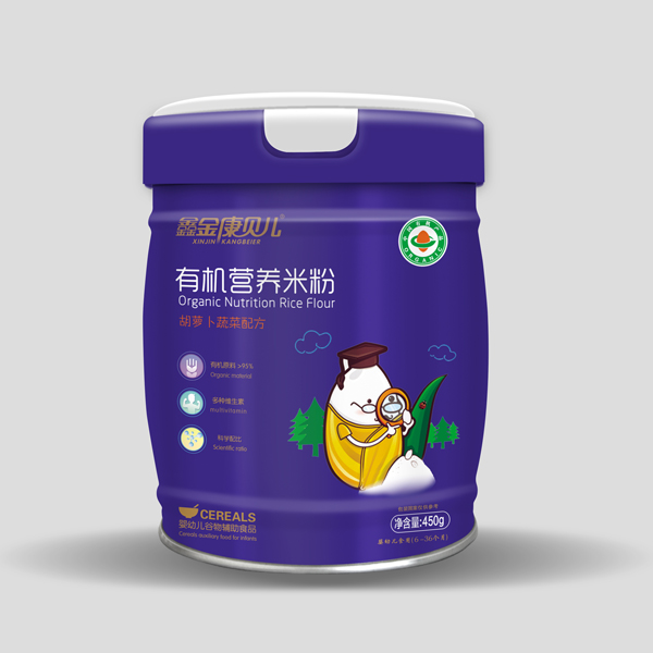 鑫金康貝爾有機(jī)營養(yǎng)米粉-胡蘿卜蔬菜配方