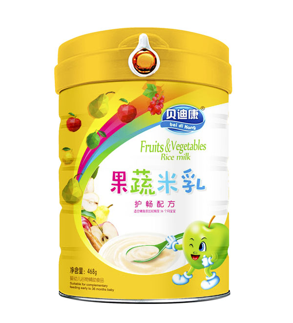 貝迪康果蔬米乳-護暢配方聽裝