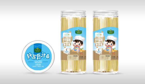 好娃娃纖蔬原汁面-山藥口味