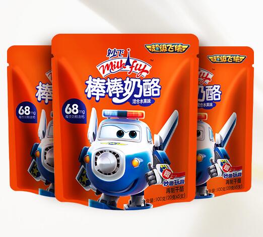 妙飛超級飛俠混合水果味棒棒奶酪