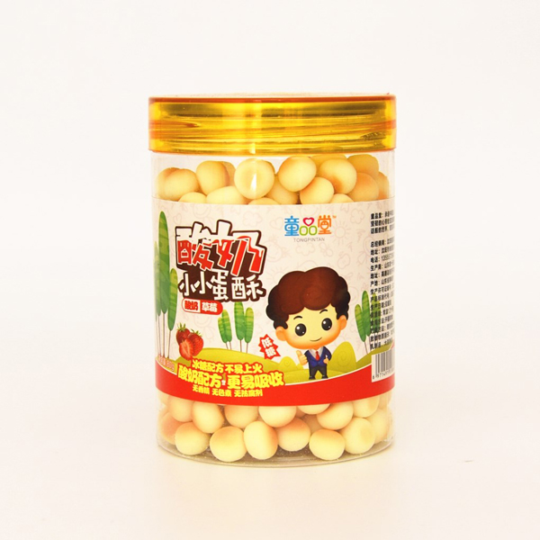 童品堂酸奶小小蛋酥(酸奶草莓)