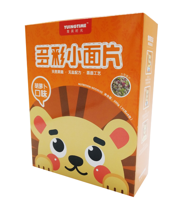 育英時光多彩小面片 胡蘿卜口味