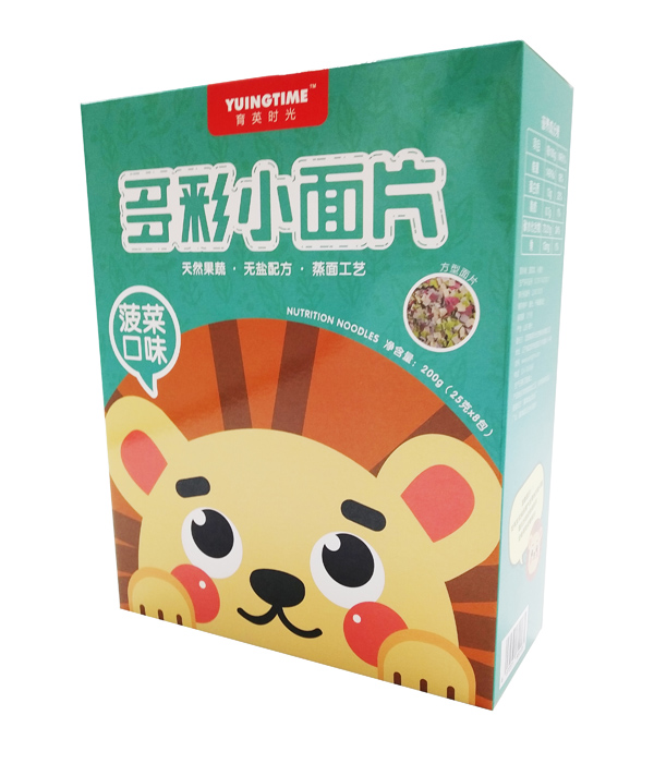 育英時光多彩小面片 菠菜口味
