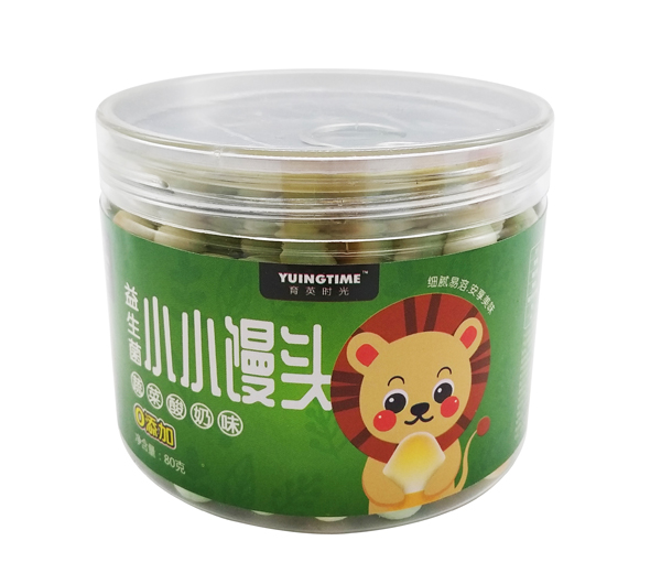 育英時光益生菌小小饅頭 蔬菜酸奶味