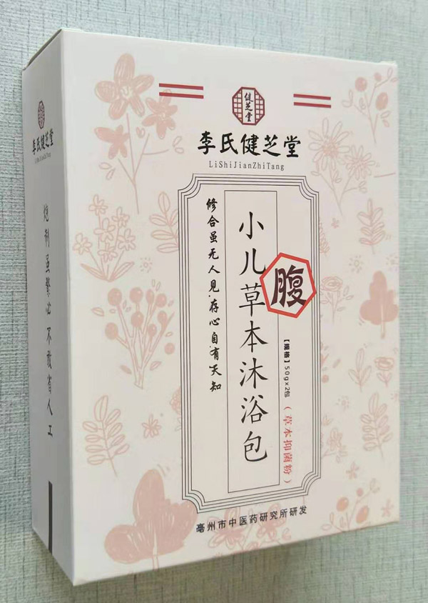 李氏健芝堂小兒草本沐浴包-腹